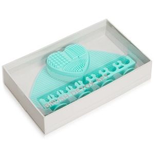 Makeup brush organizer+makeup brush cleaner+mat